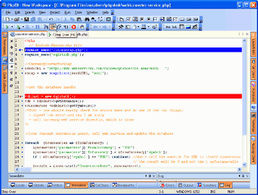 Single-Step through a PHP script using a PHP Debugger